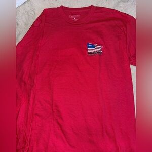 Crown & Ivy Red Long Sleeve Tee